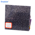 3mm thickness glitter reflective perspex sparkle plastic sheet